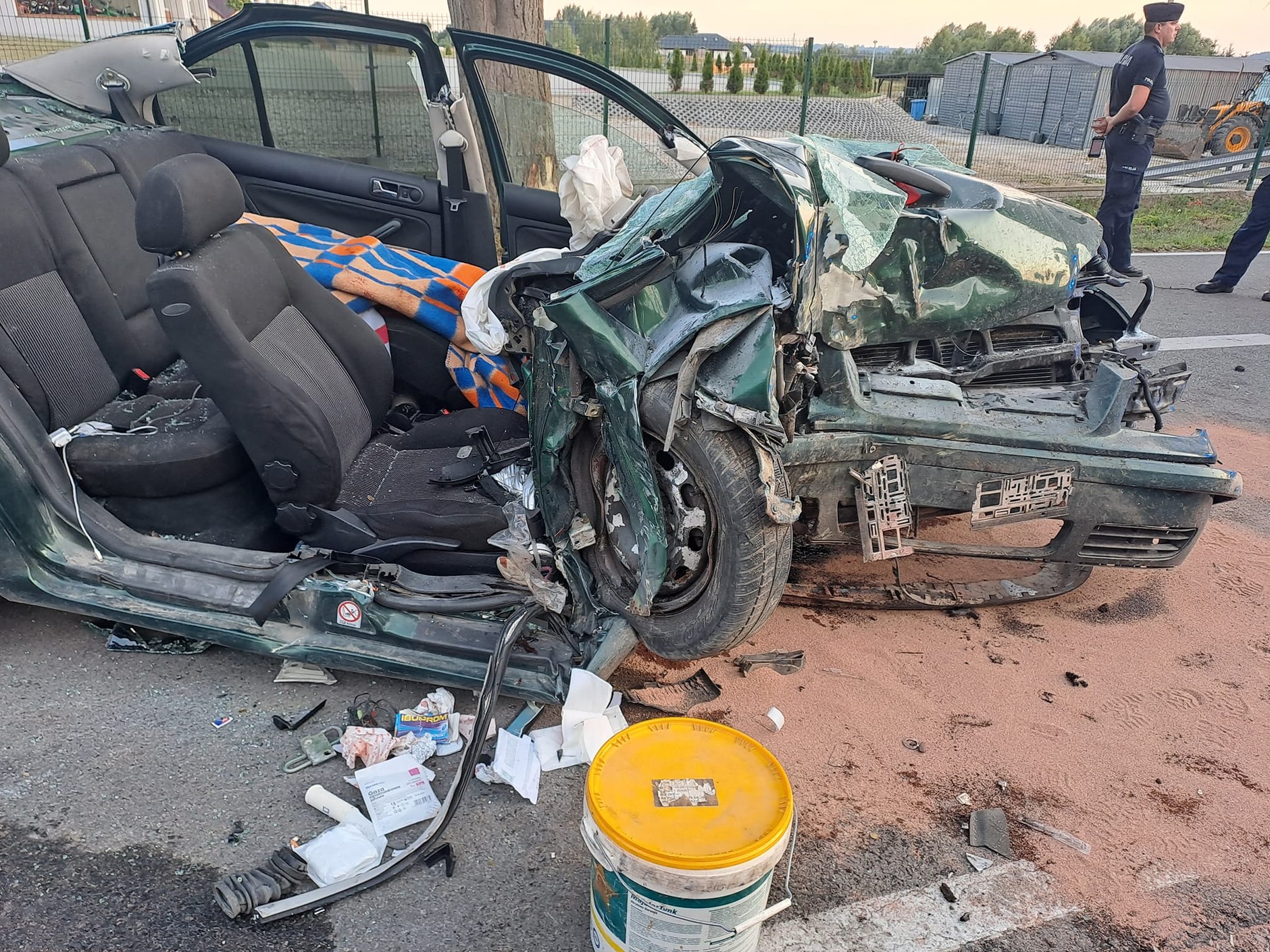 Wypadek we wsi Nowiec (pow. sztumski)