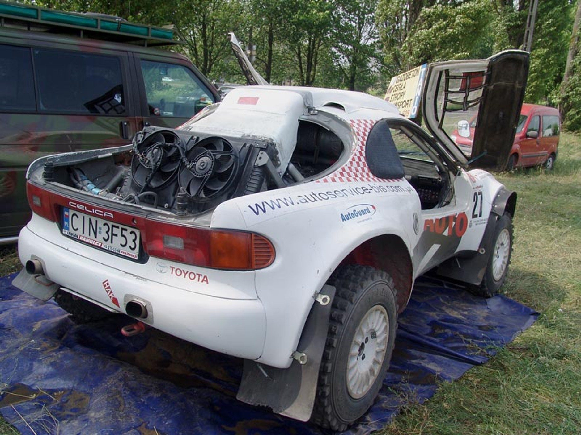 Polskie Safari 2007: w upale i piasku (fotogaleria)