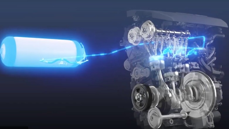 Toyota testuje silnik tłokowy na wodór
