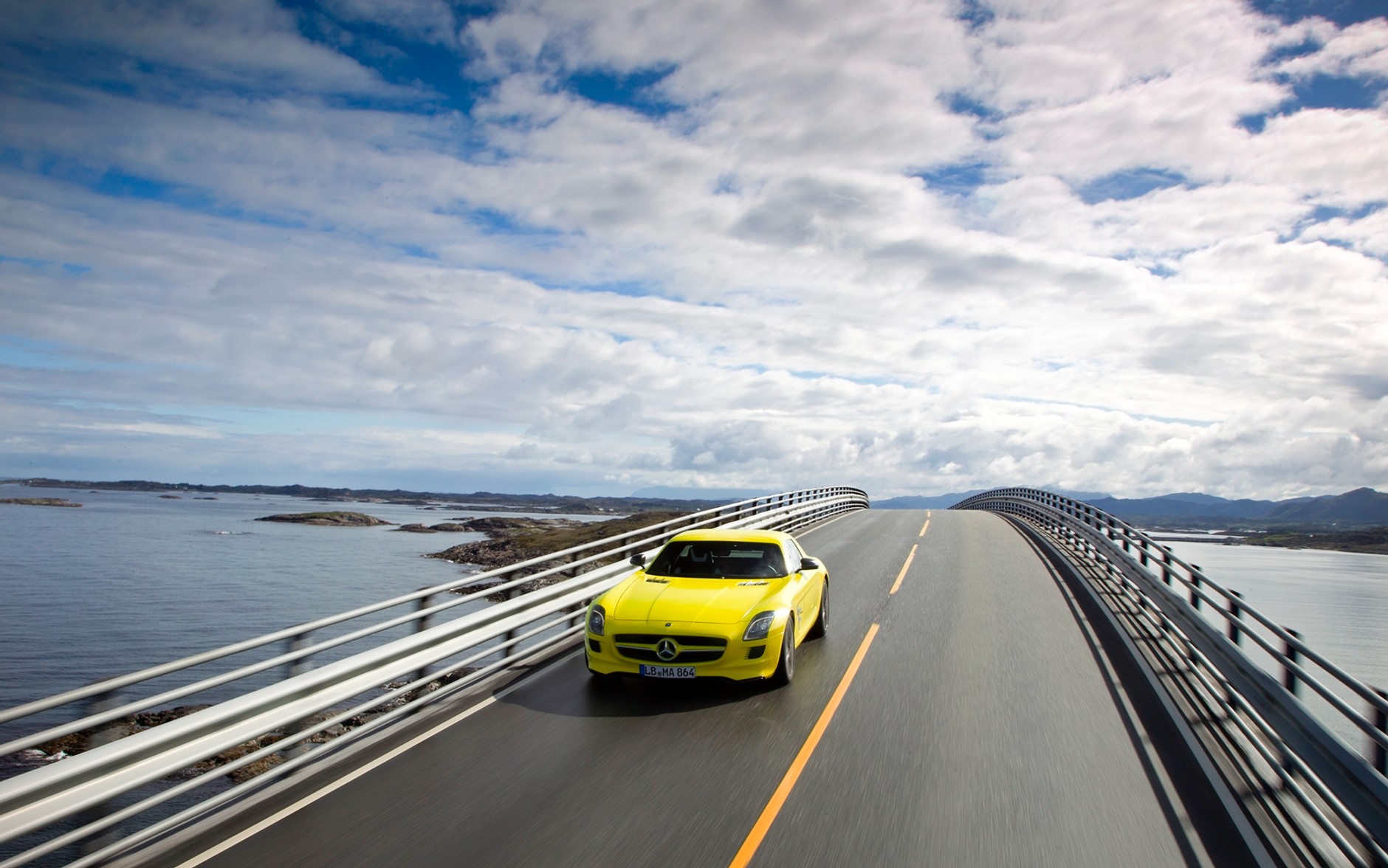 Mercedes SLS AMG E-Cell