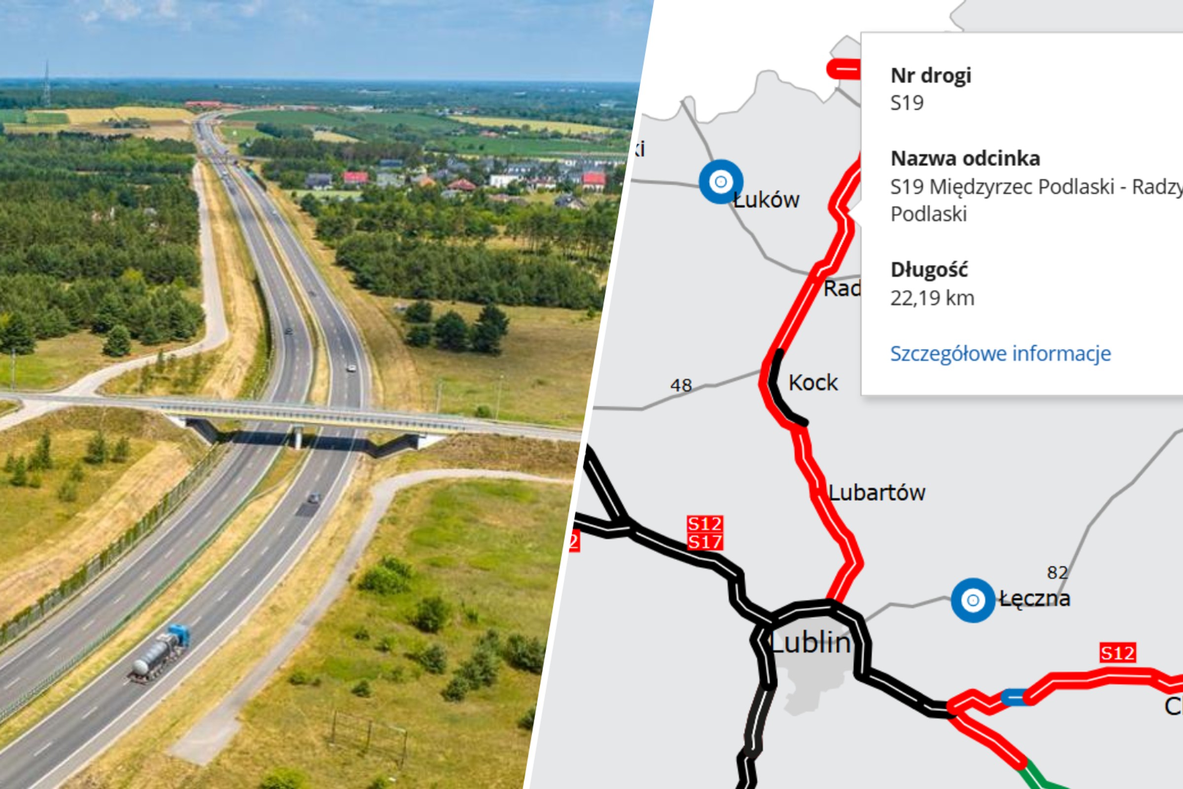 Via Carpatia nabiera tempa. najważniejszy odcinek S19 z pozwoleniem. Buduje się już 100 km