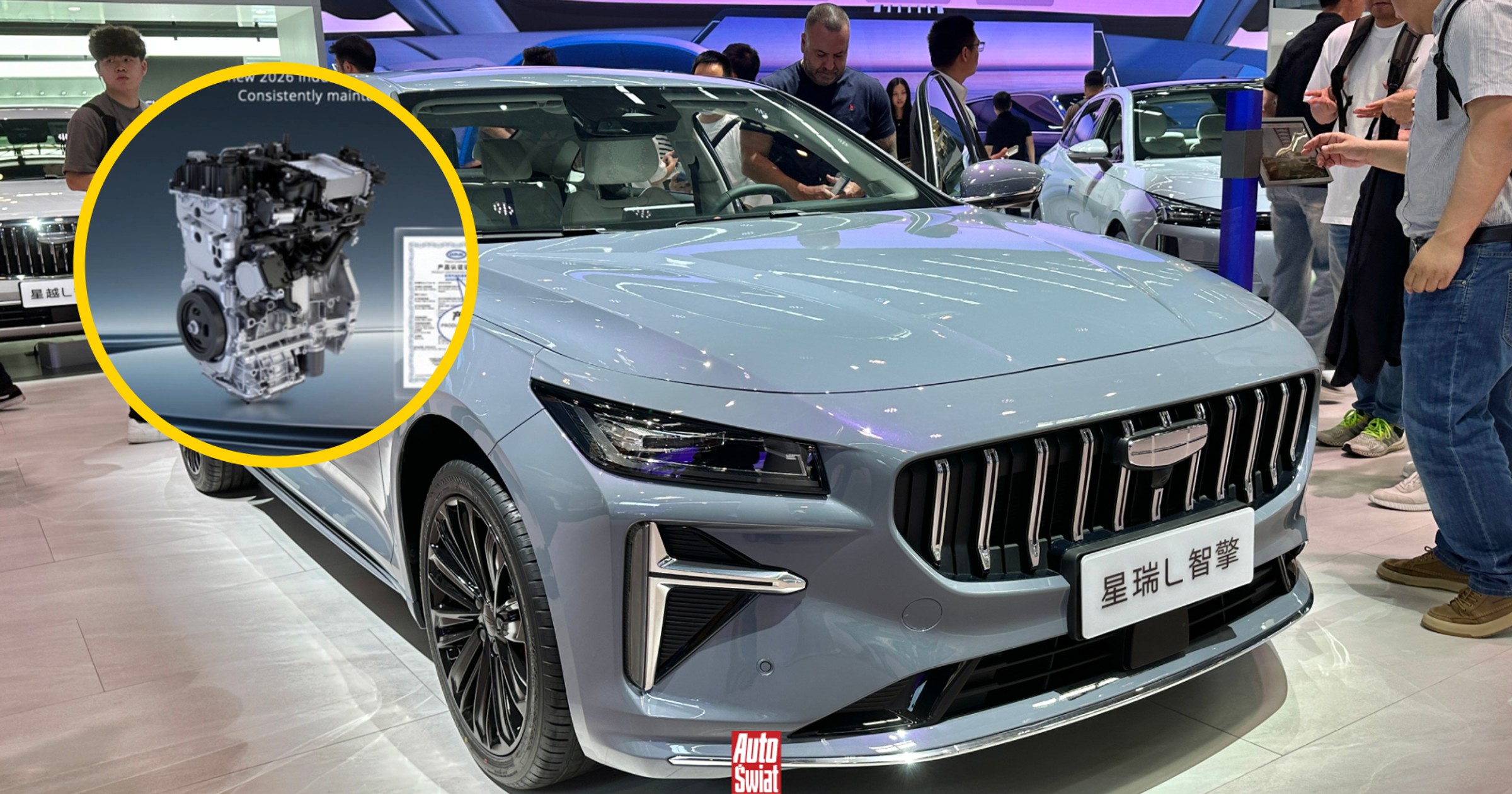 Geely pokazało nowy napęd hybrydowy. Ma rekordowo niskie zużycie paliwa