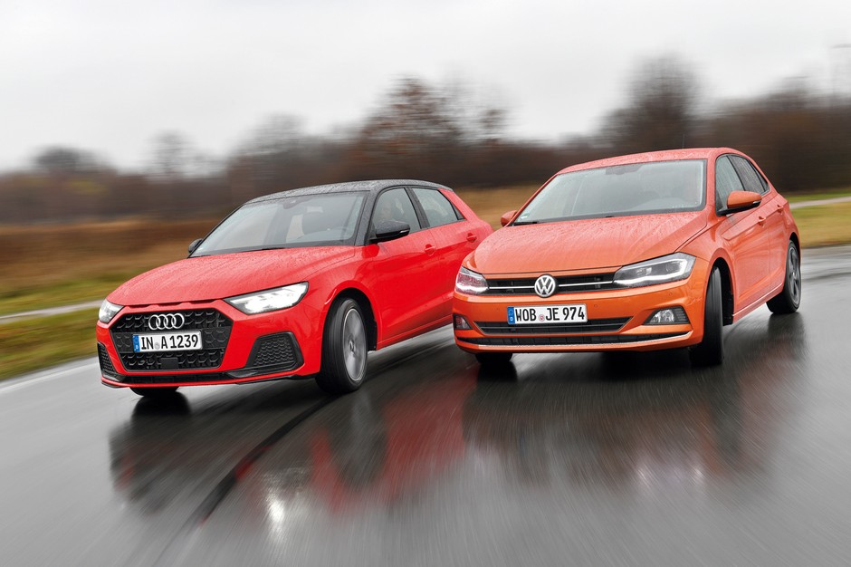 Porównanie: Audi A1 Sportback kontra Volkswagen Polo