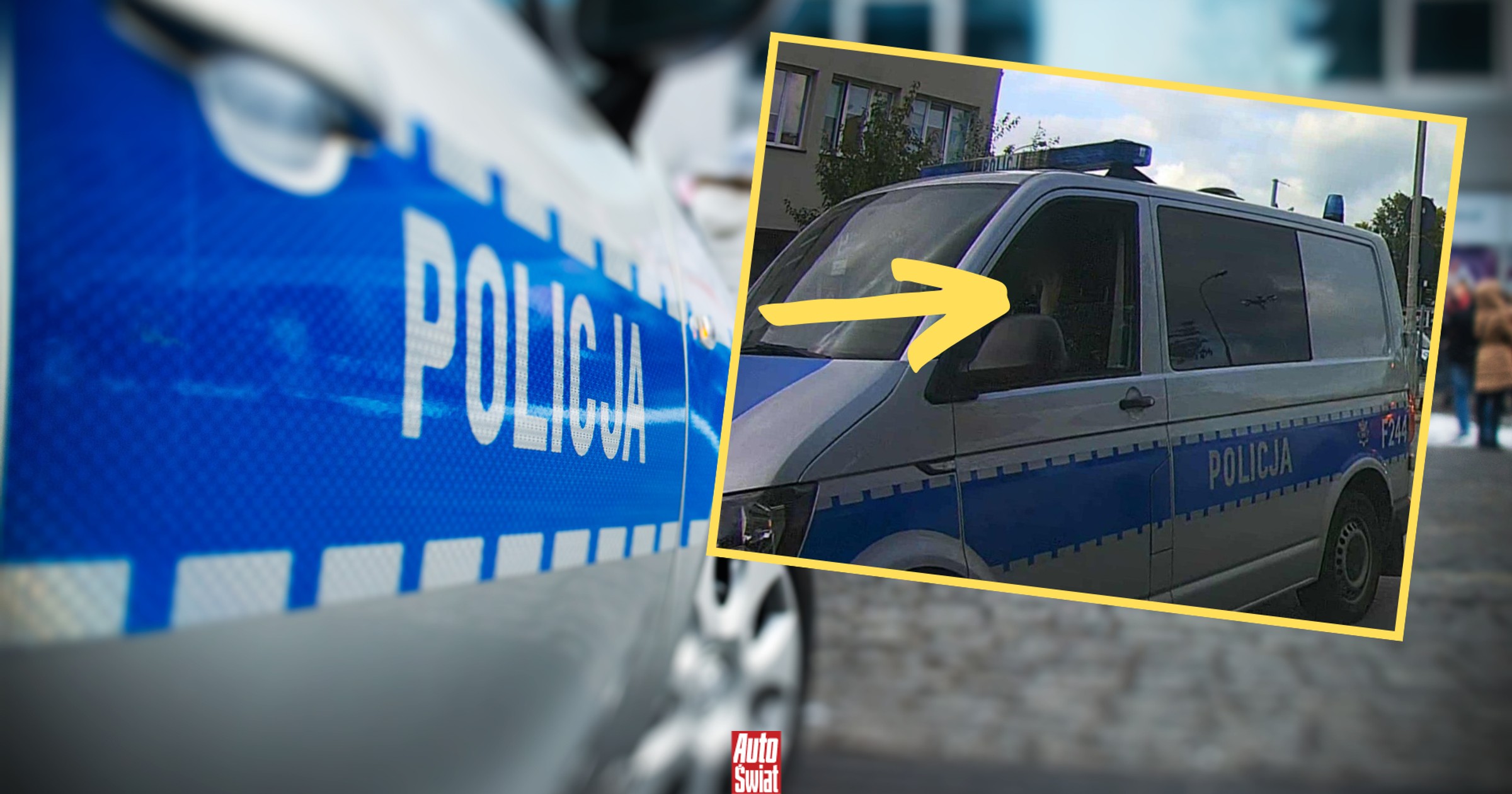 Policjantka przyłapana na rozmowie przez telefon za kierownicą radiowozu. Jest reakcja