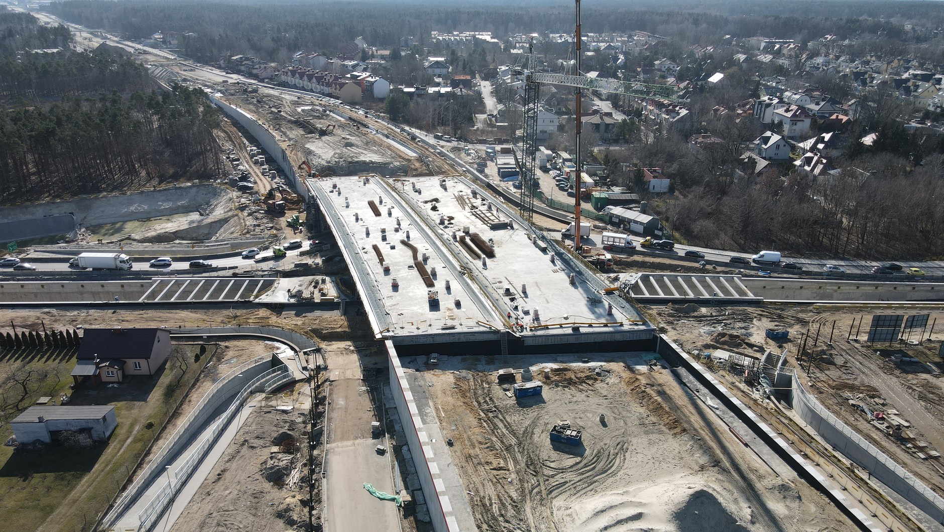 Droga S17 węzeł Zakręt
