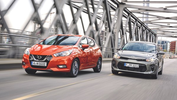 Nie tylko do miasta: Kia Rio kontra Nissan Micra