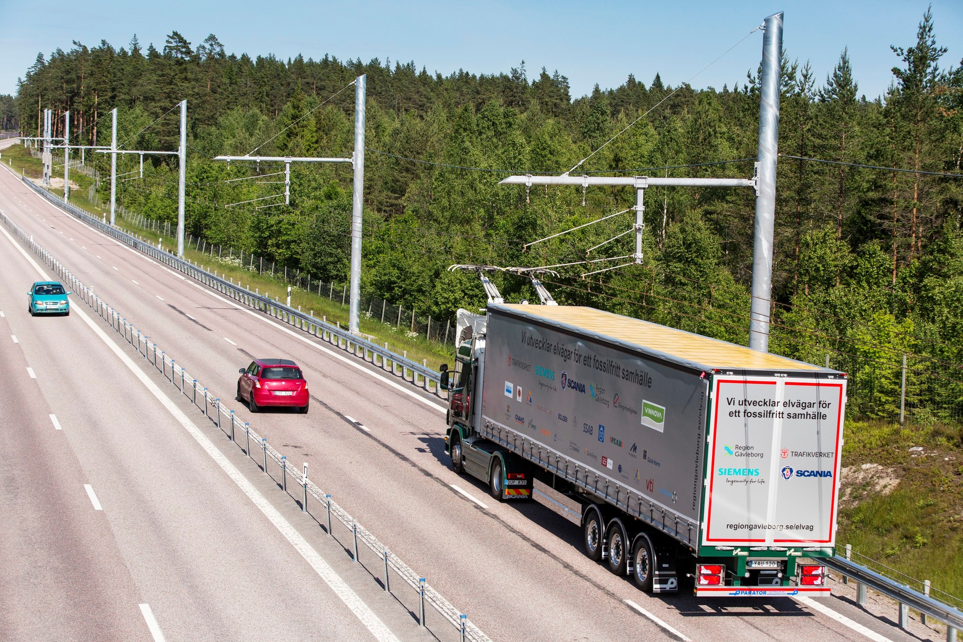 Elektryczna autostrada dla ciężarówek