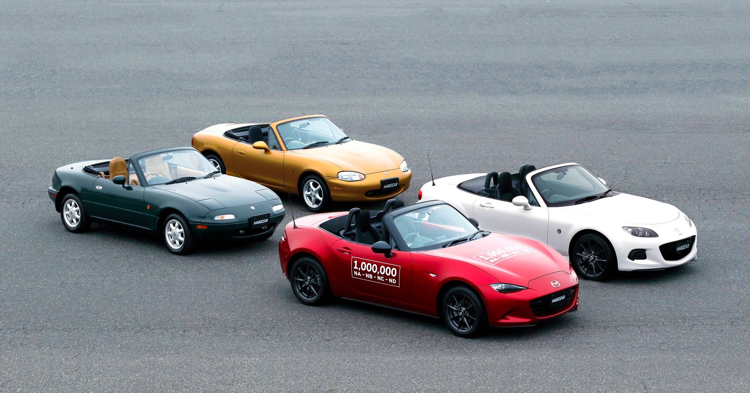 Mazda MX-5 - wszystkie generacje
