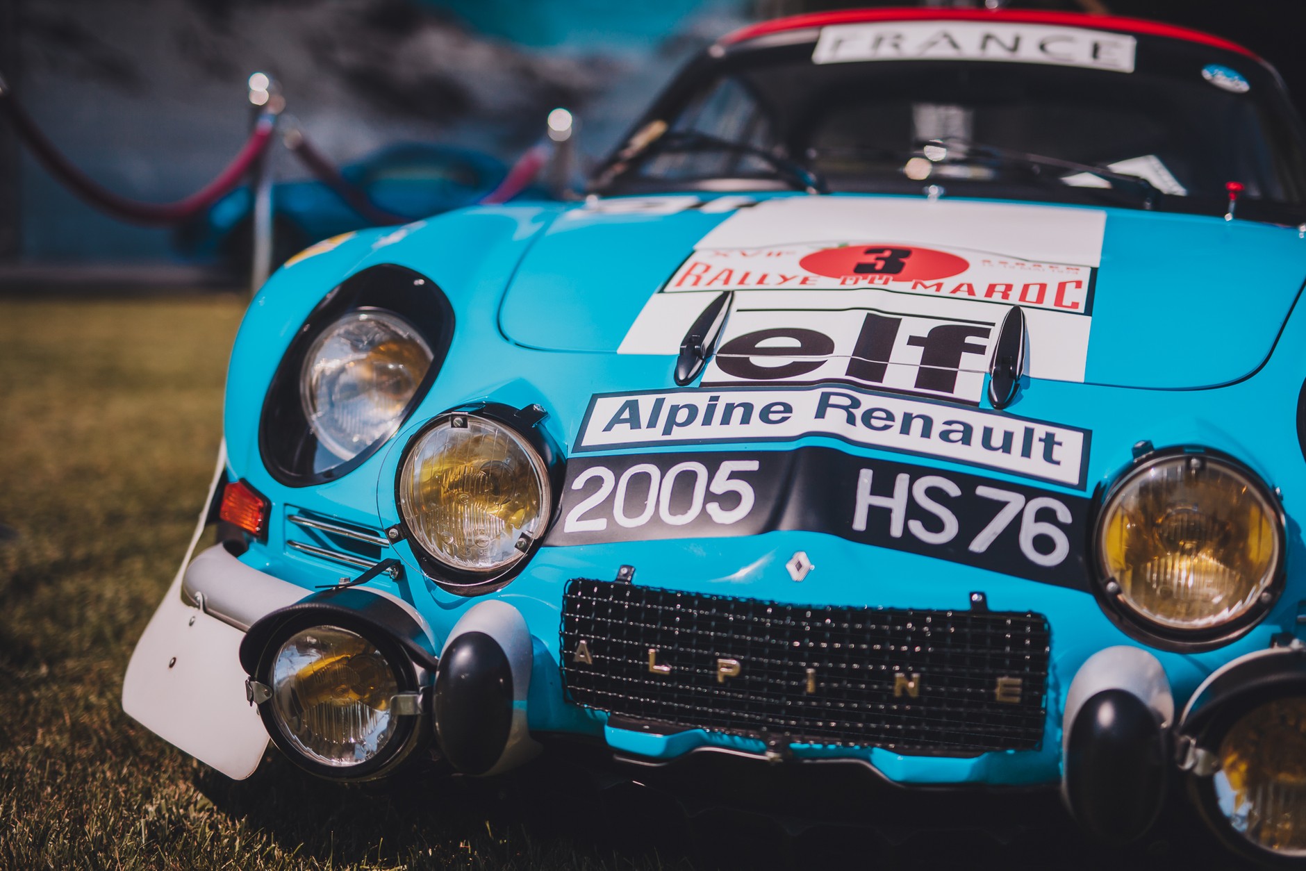 Renault-Alpine A110 Tryumfator Rajdu Maroka 1974