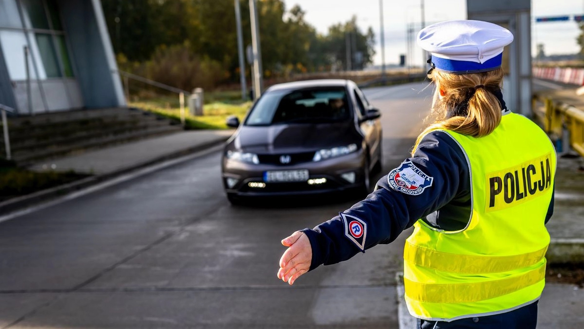 Kontrola trzeźwości na A1