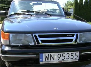 SAAB 900 turbo cabrio - Zabudowa Car Audio w kabriolecie