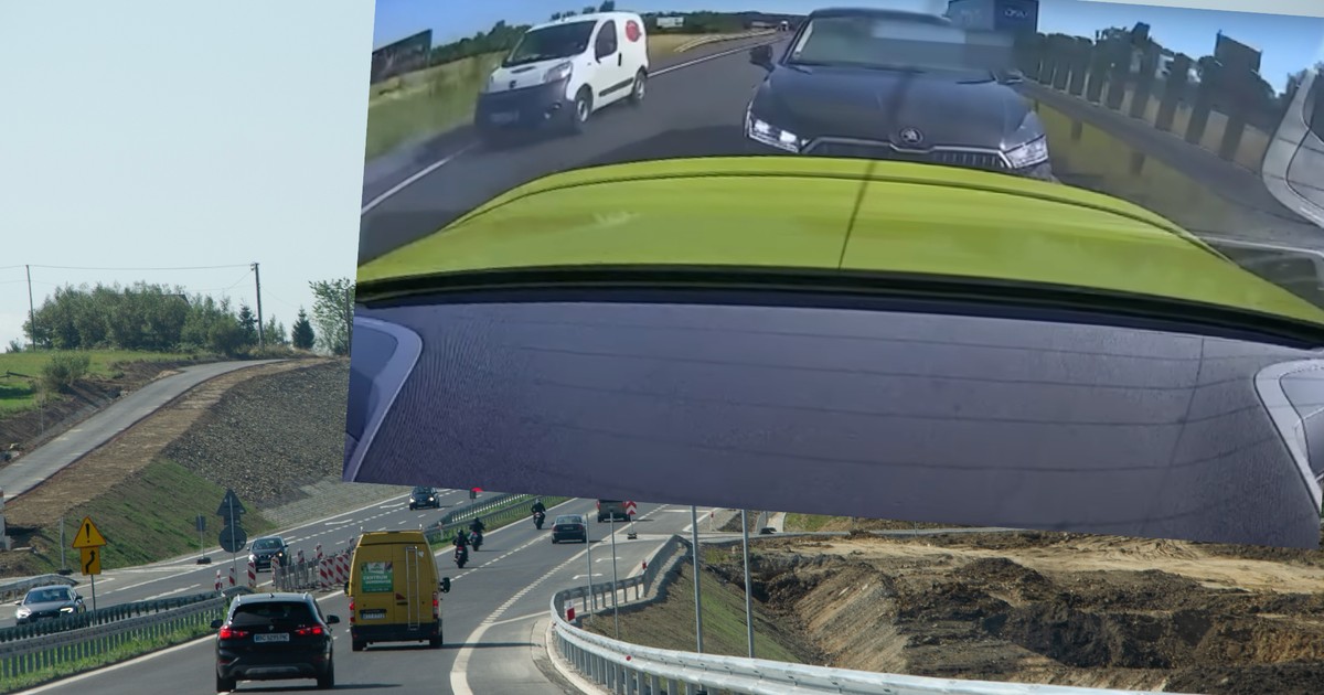 Kierowca Skody zaprezentował niewiarygodny poziom agresji