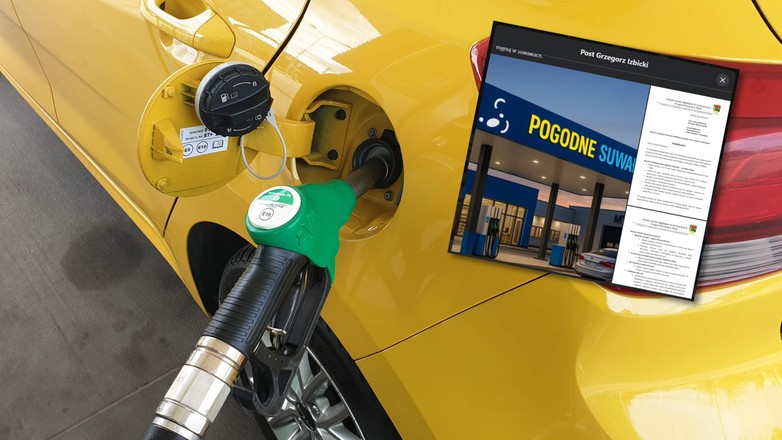 Miejska stacja paliw w Suwałkach