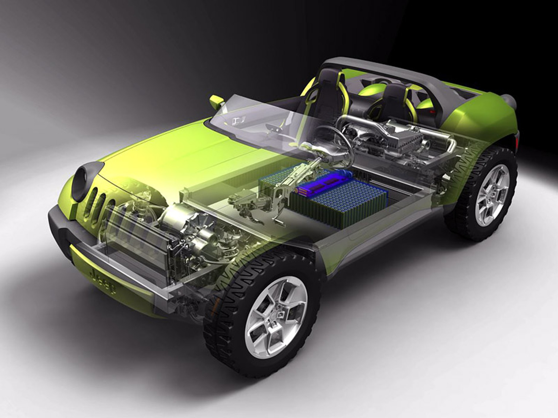 Detroit 2008: Jeep Renegade Concept – minimalistyczny roadster do terenu
