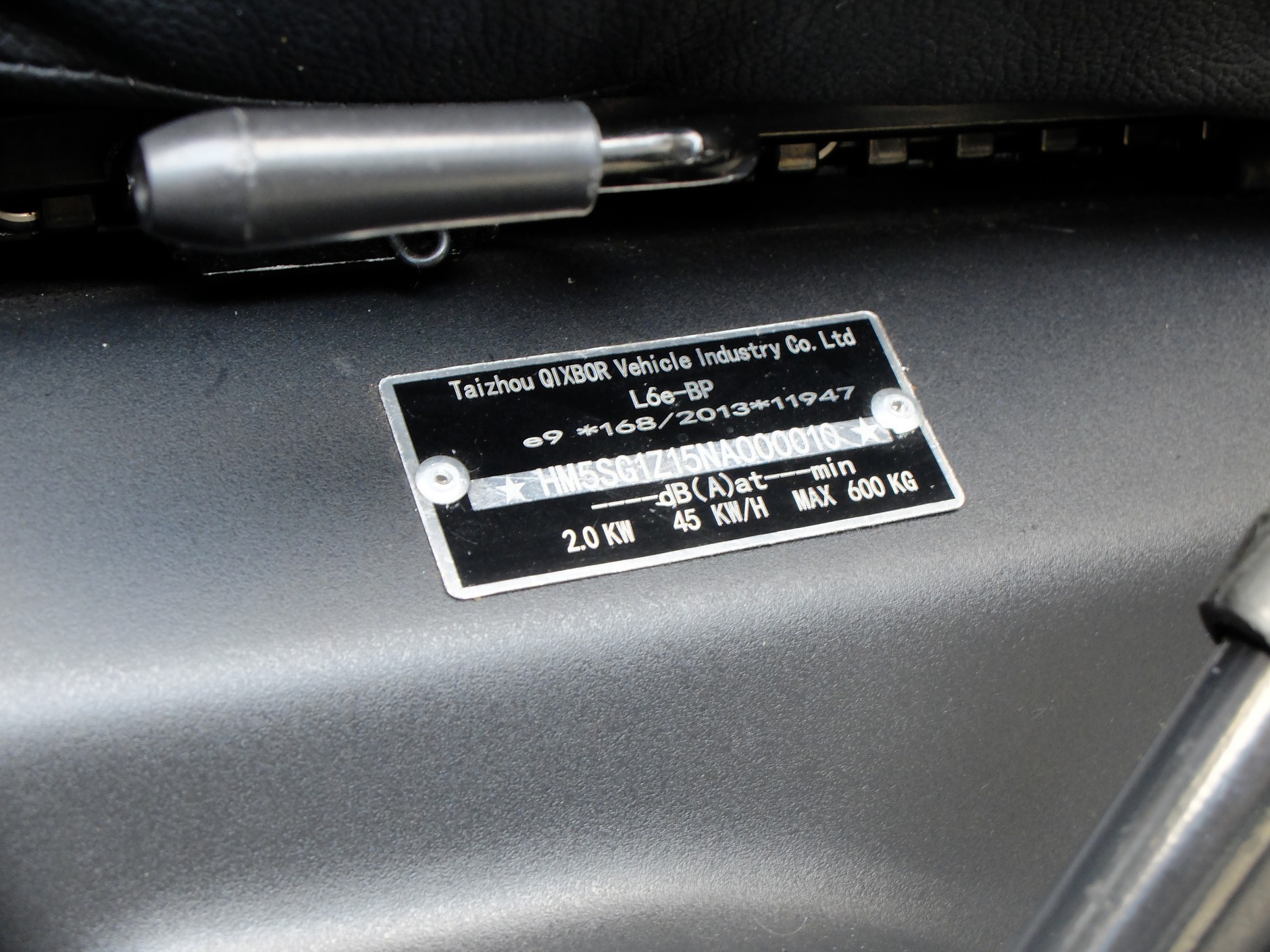 Tabliczka znamionowa Futuri 4