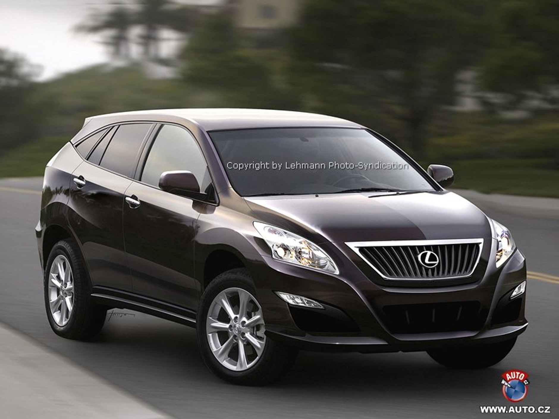 Zdjęcia szpiegowskie: Nowy Lexus RX 350 w roku 2009