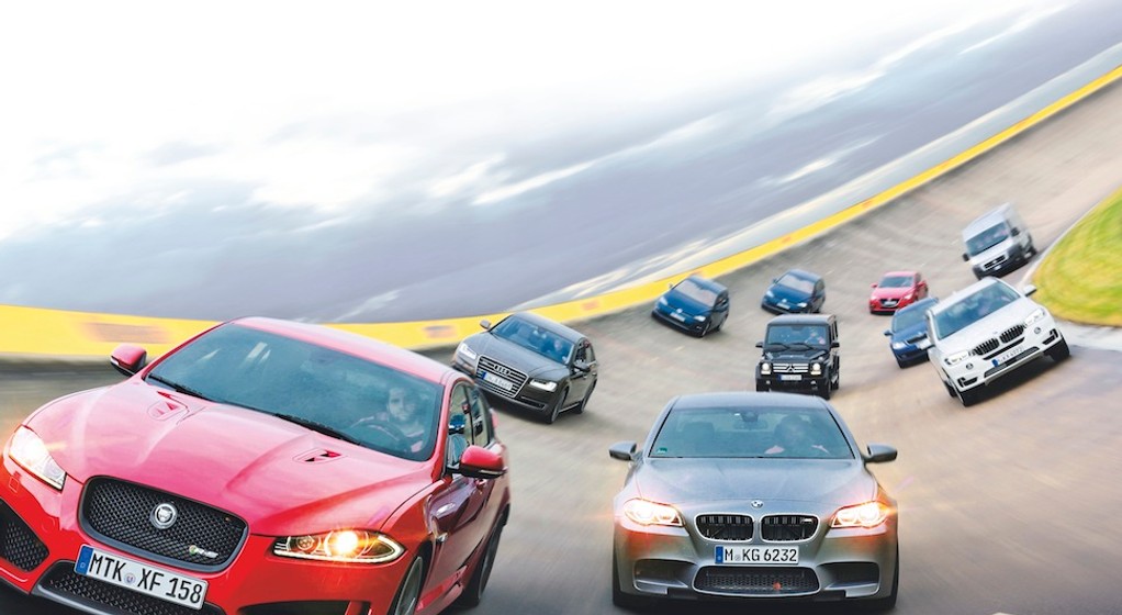 10 aut w teście spalania przy pełnym gazie