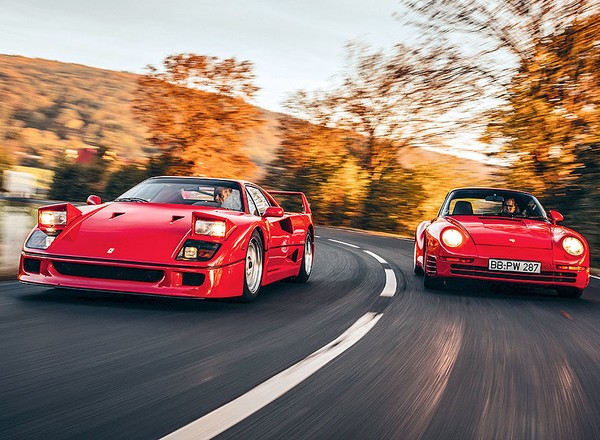 Ferrari F40 czy Porsche 959 – który klasyk szybszy?