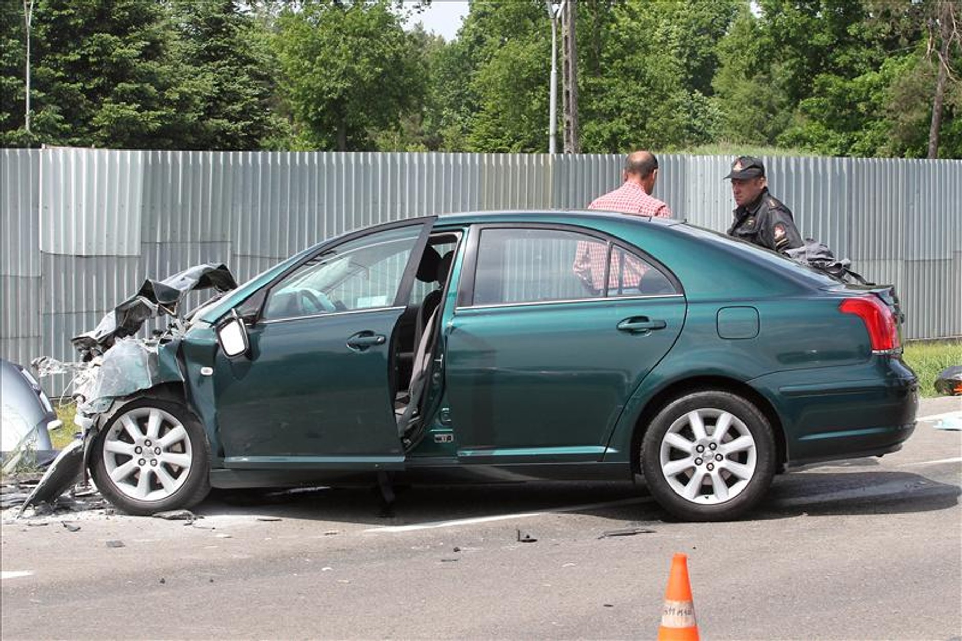 Wypadek na krajowej 7 - Glinojeck