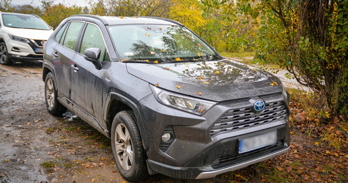 Odzyskana Toyota RAV4