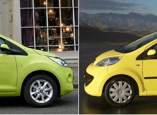 Porównanie: Ford Ka II vs. Peugeot 107 - miejski styl