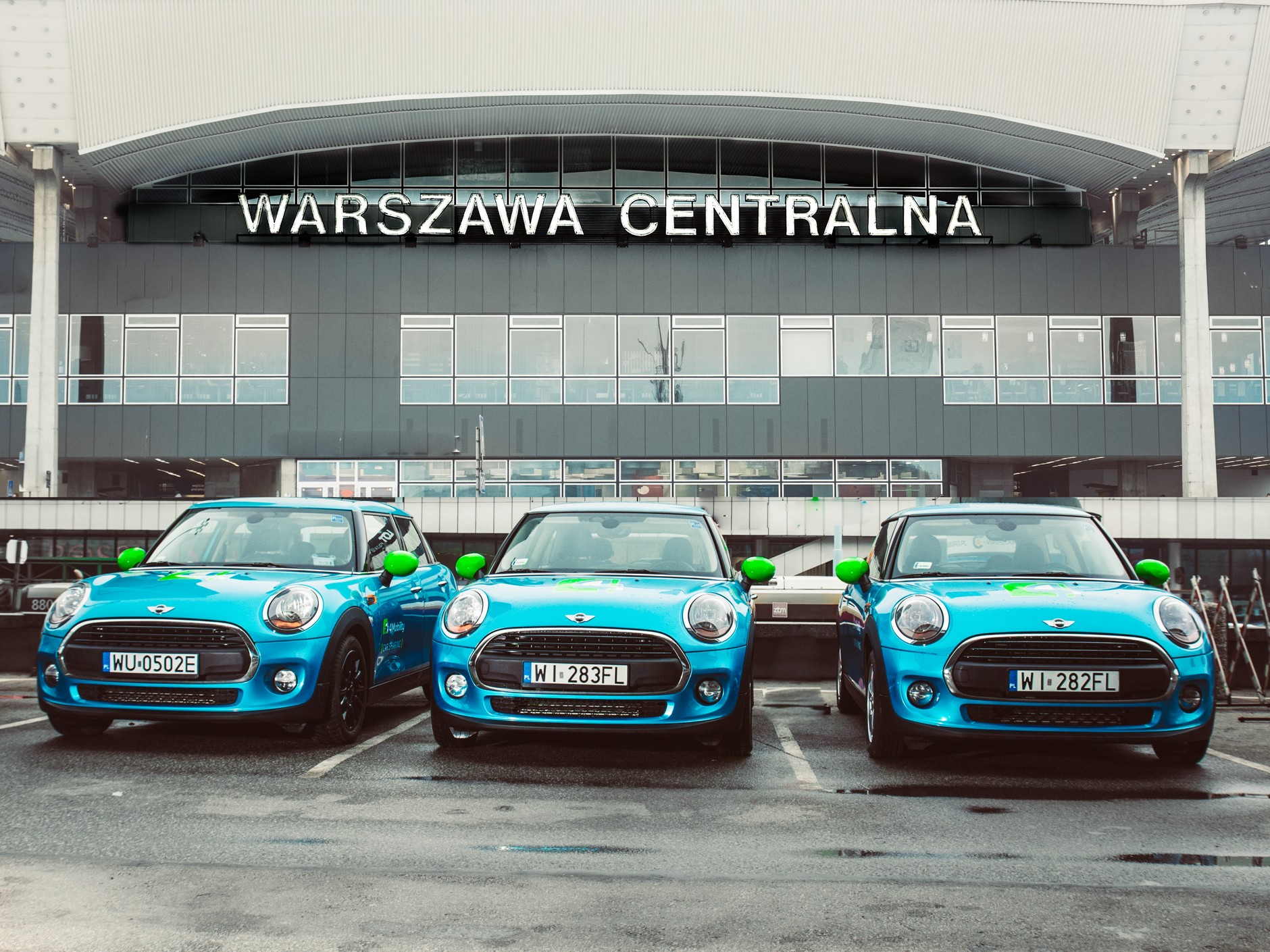 Samochód wypożyczany w ramach programu 4Mobility