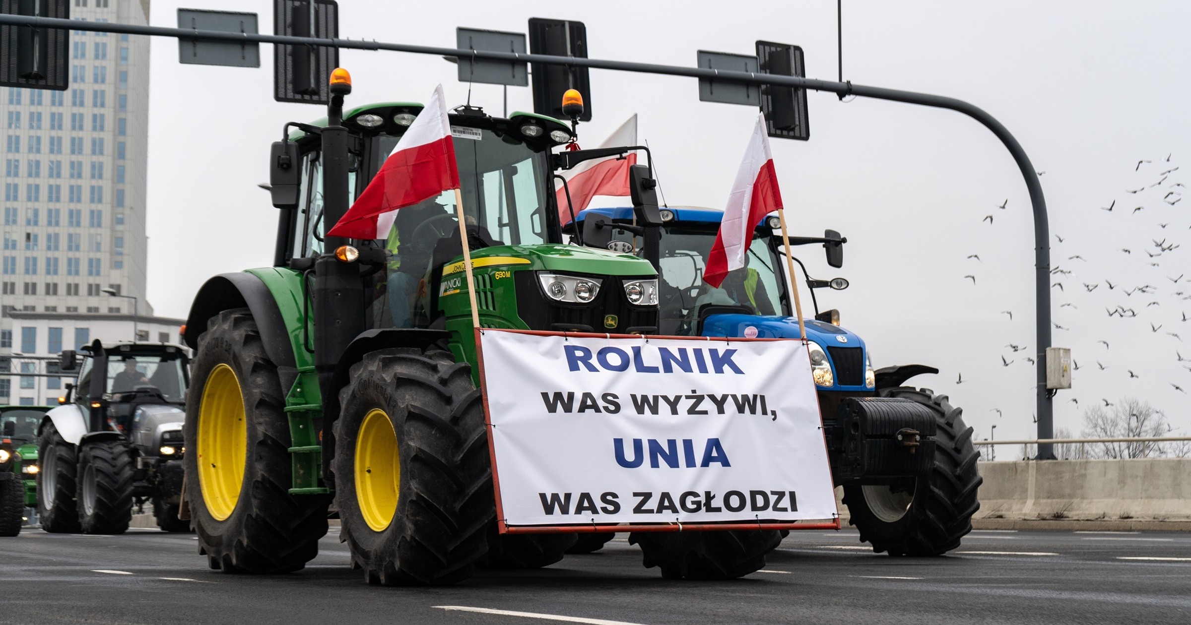 Protest rolników w Polsce. Utrudnienia dla kierowców