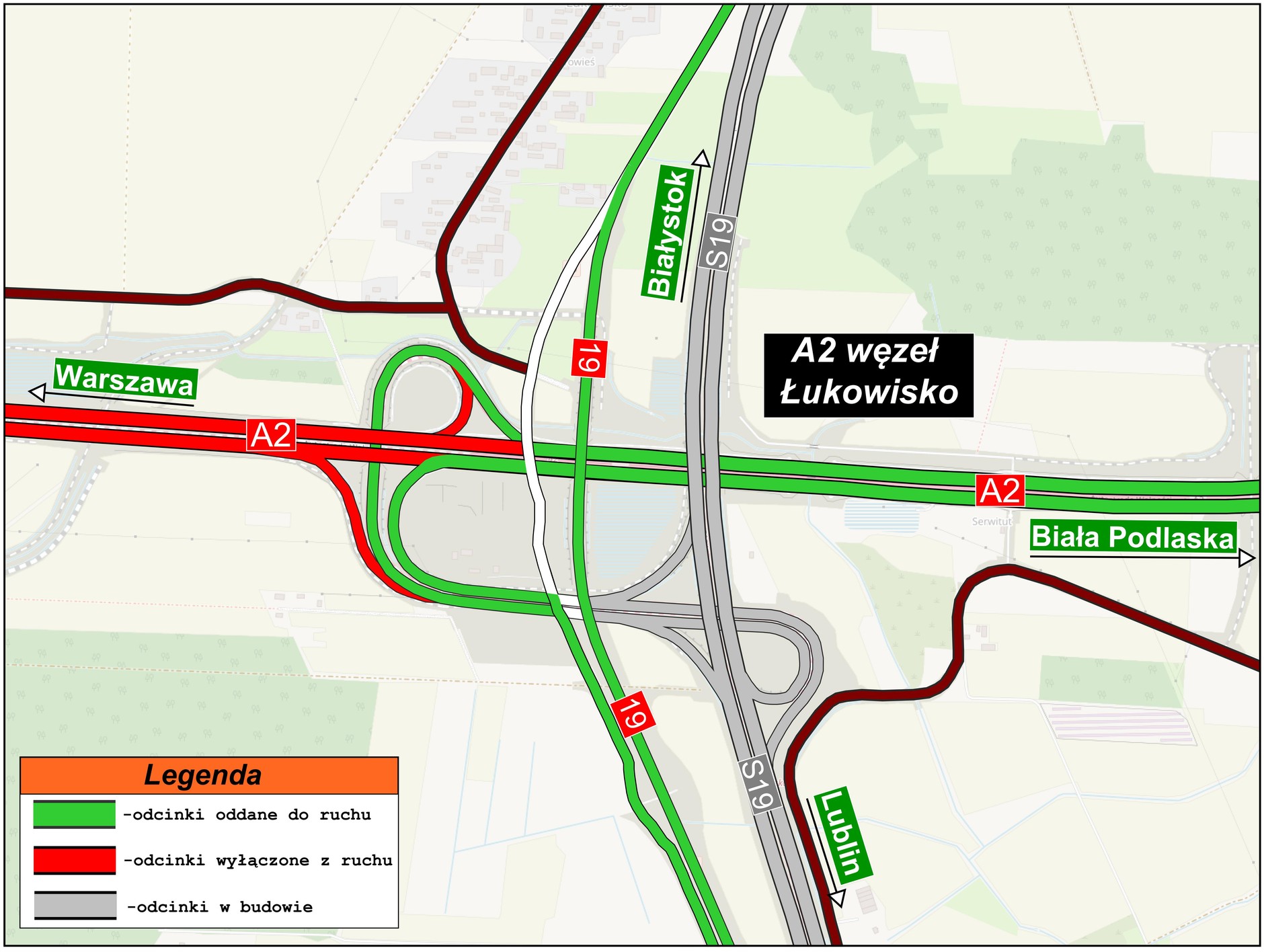 A2 węzeł Łukowisko