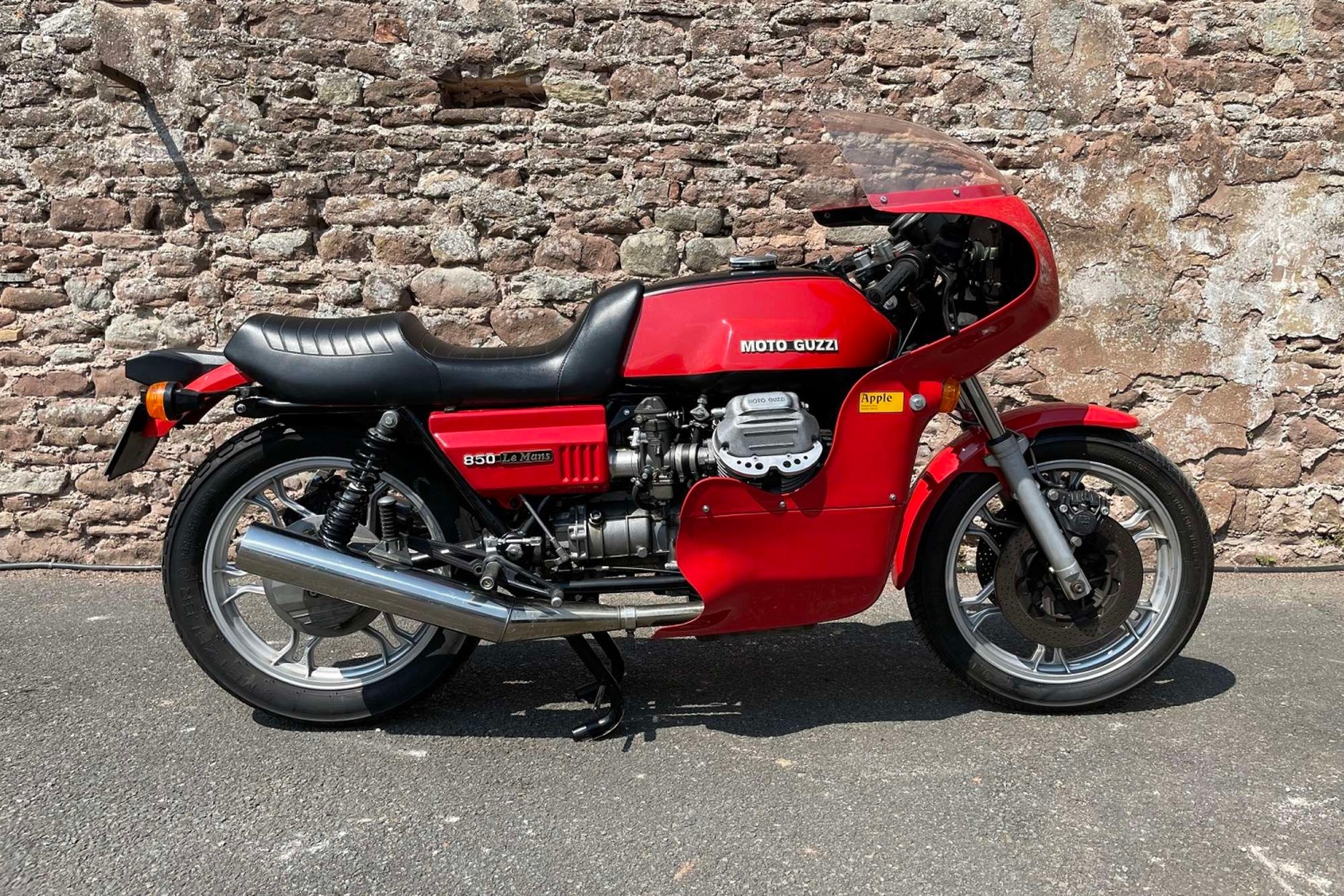 Pożądany przez kolekcjonerów motocykl Moto Guzzi Le Mans Mk1 z 1977 r.