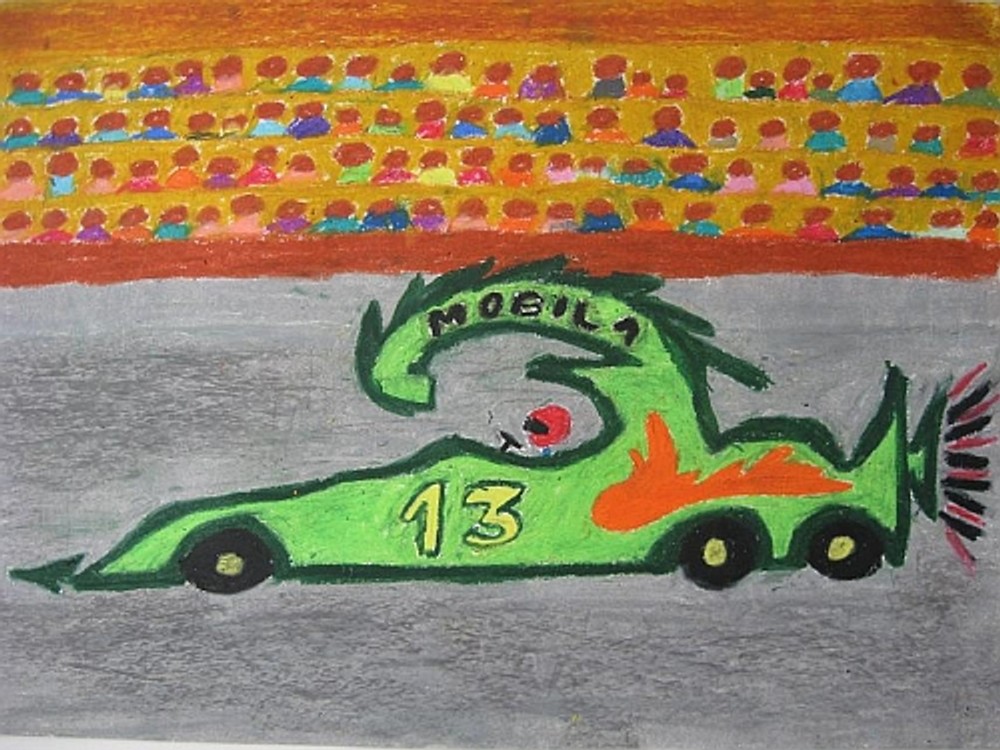 Samochody przyszłości według dzieci