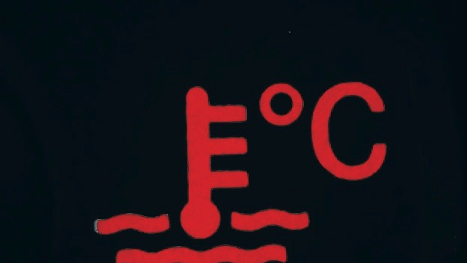Kontrolka temperatury cieczy chłodzącej