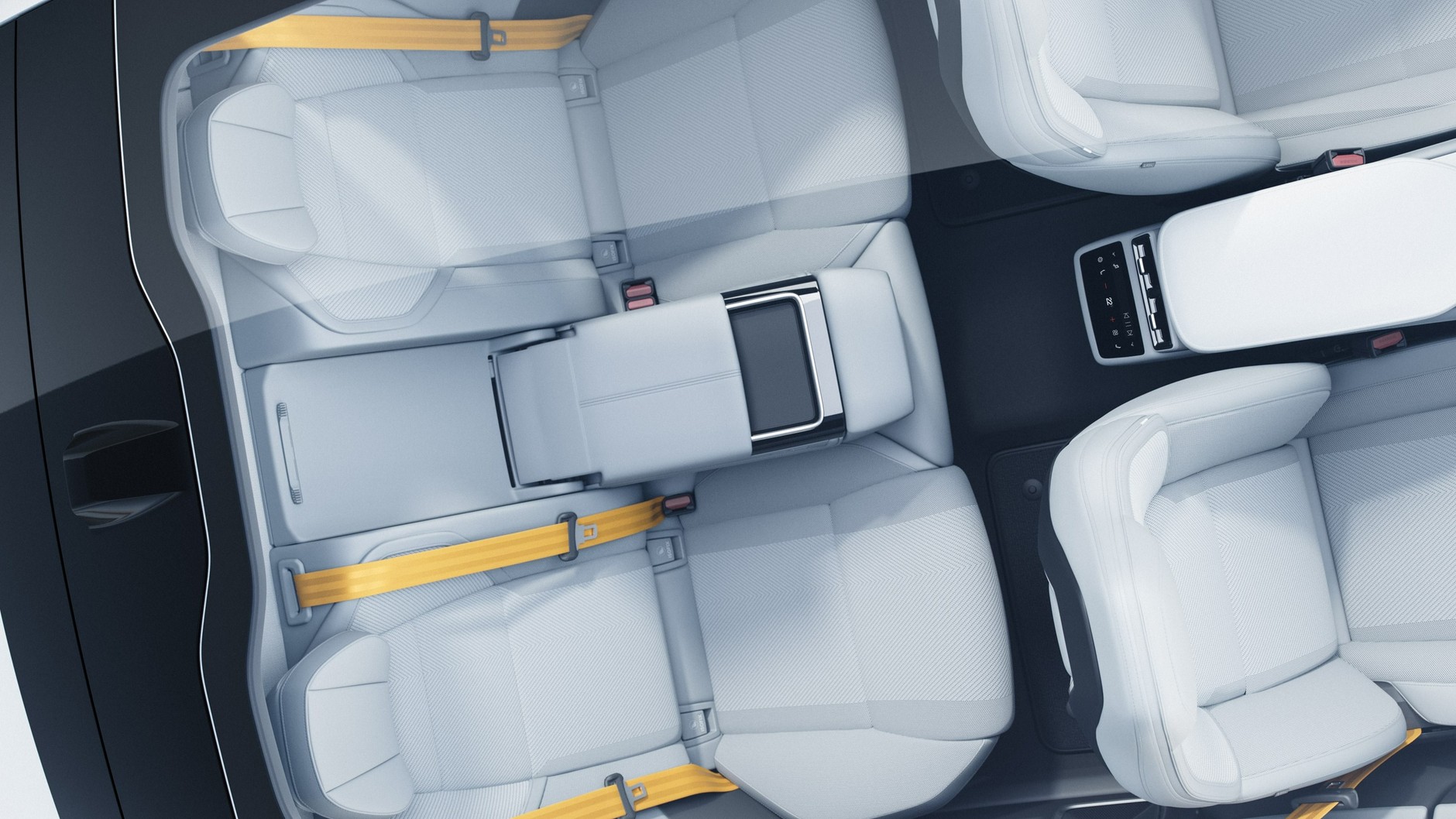 Kabina Polestara 4 widziana z lotu ptaka