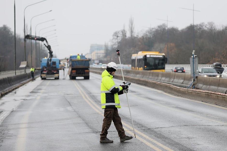 Nowy wiadukt Trasy Łazienkowskiej