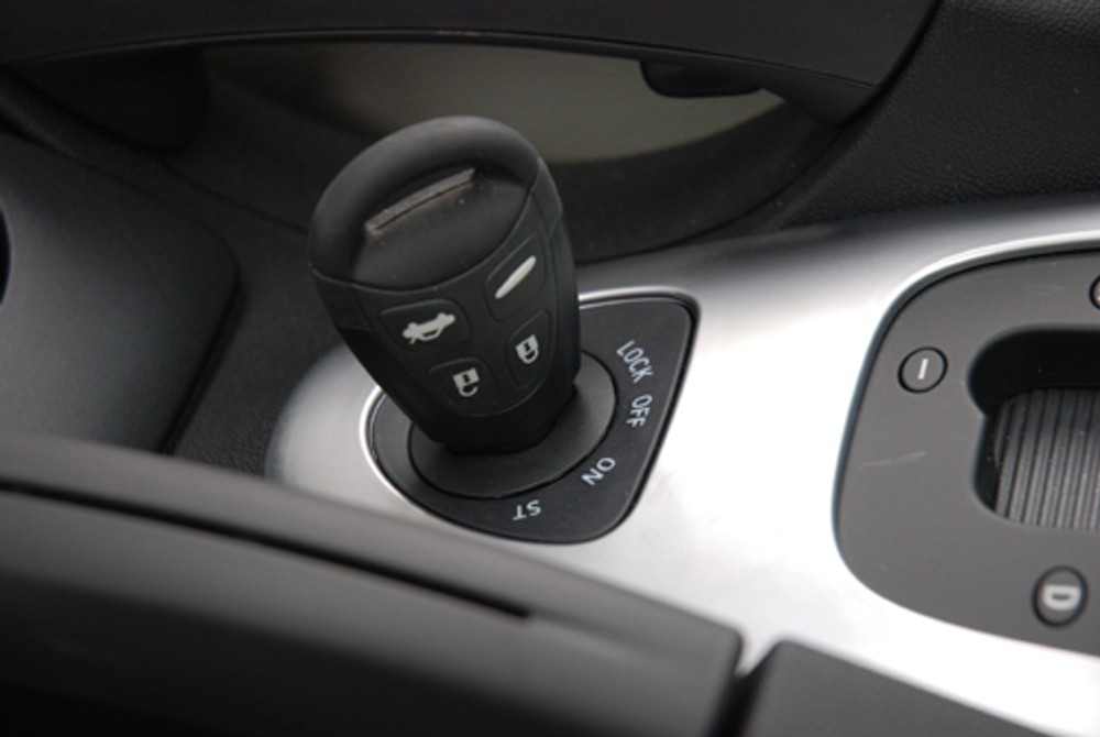 Saab 9-3 aero - Dyskretne turbo