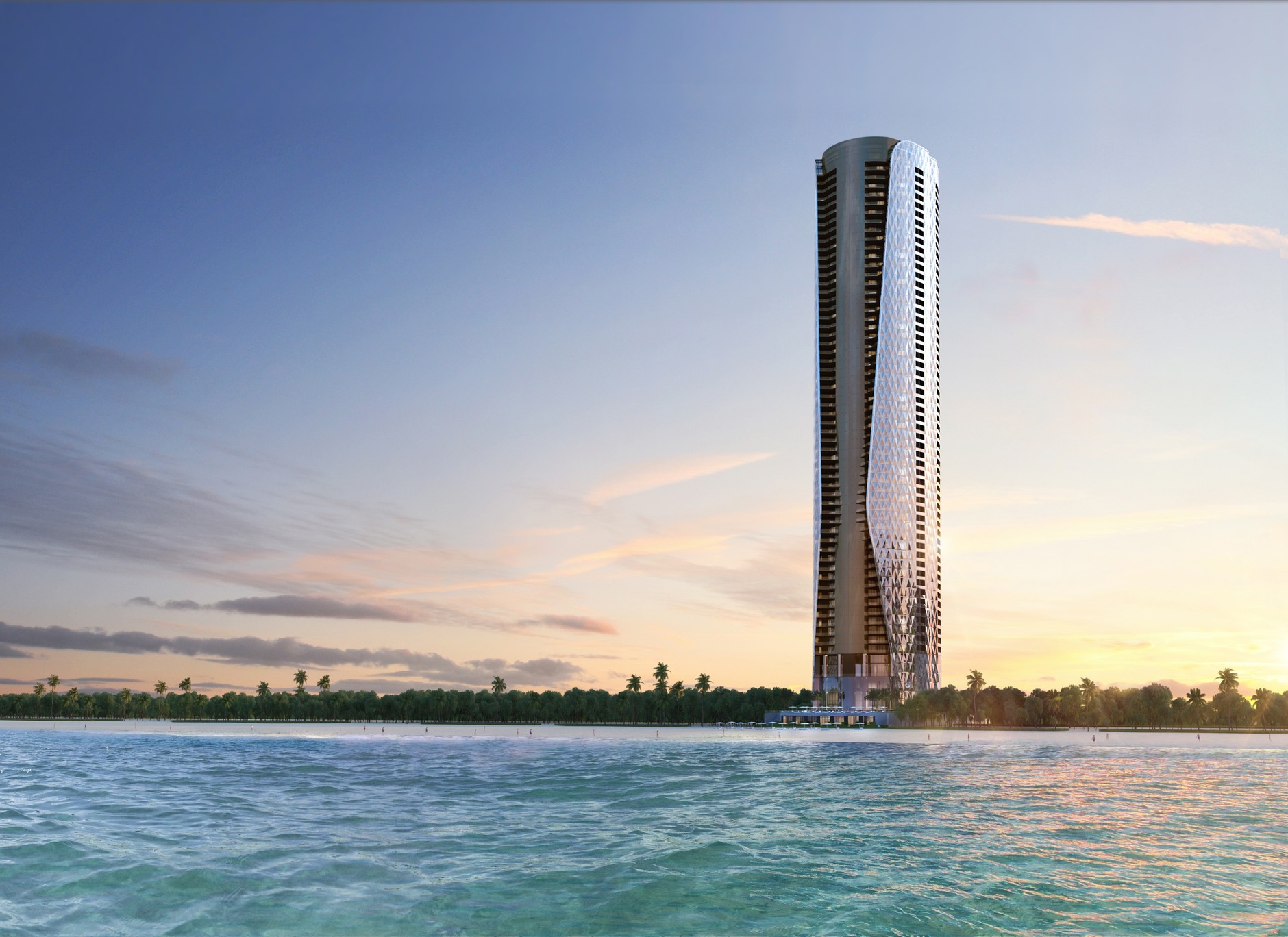 Apartamenty Bentley Residences w Miami z windą samochodową