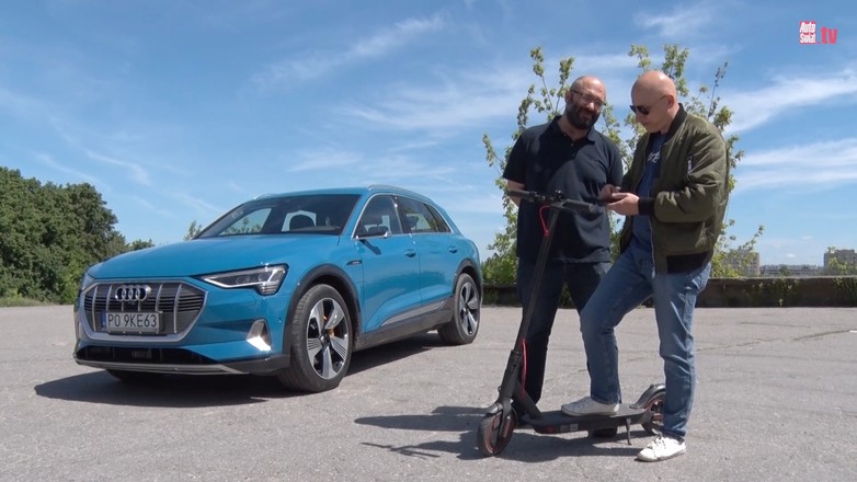 Auta bez ściemy - Audi E-tron kontra Xiaomi Electric Scooter Pro