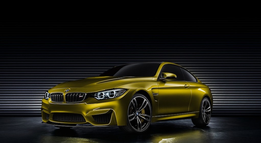 Koncepcyjne BMW M4 przód/bok