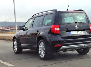 Tajemnicza Skoda Yeti przyłapana na testach