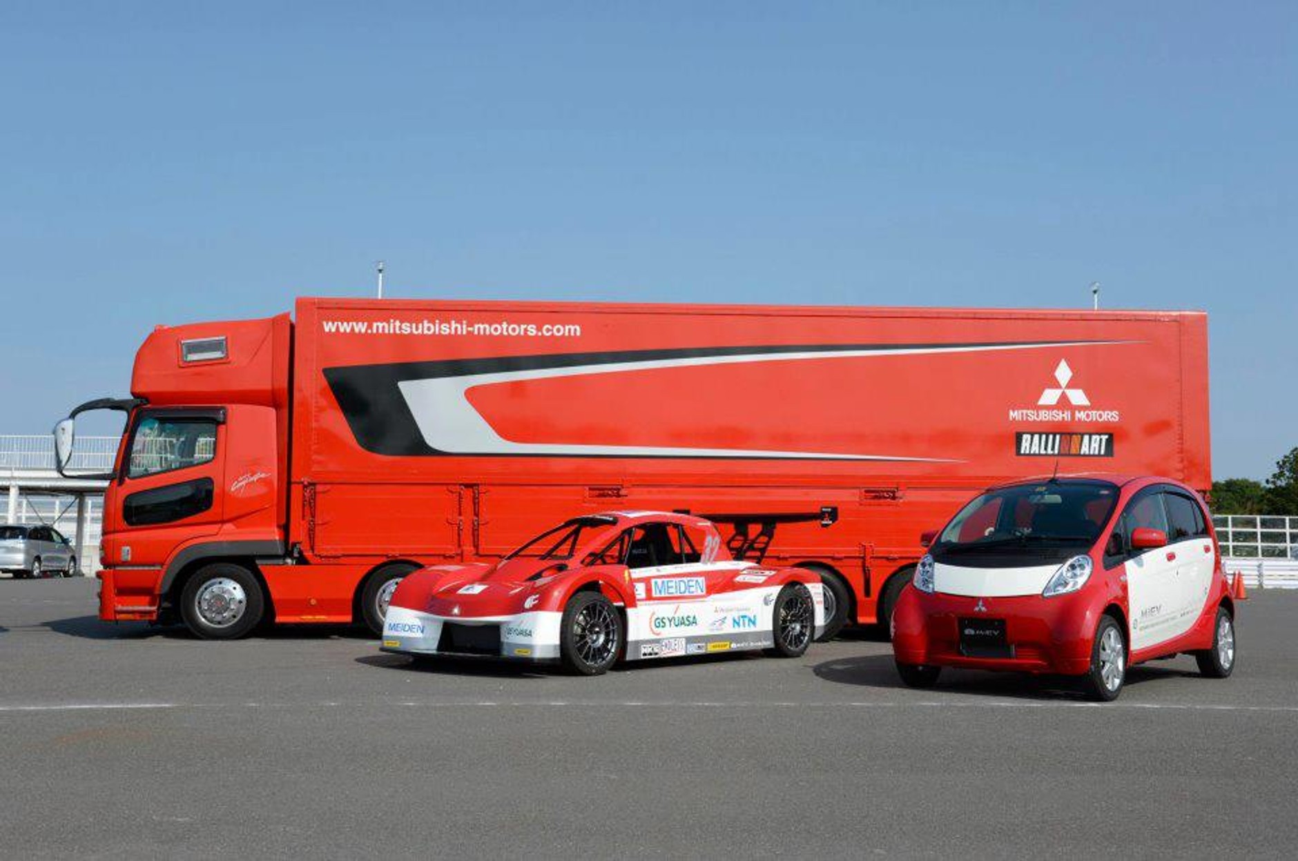 Mitsubishi i-MiEV Evolution na szczycie Pikes Peak