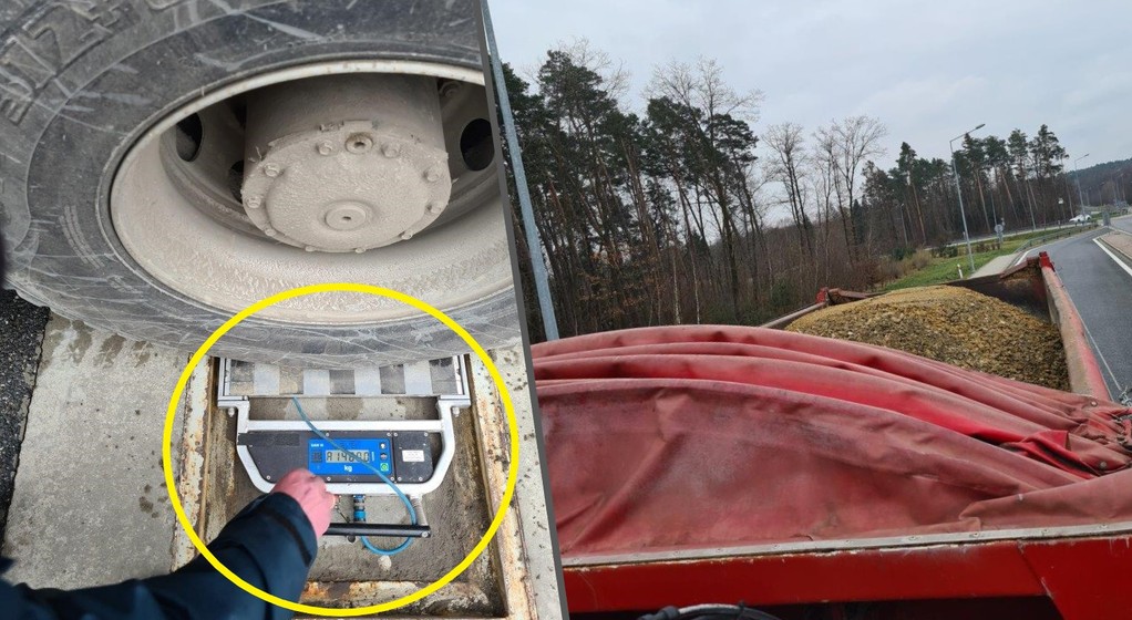 Kierowca wiózł pospółkę i kłamał inspektorom ITD w żywe oczy