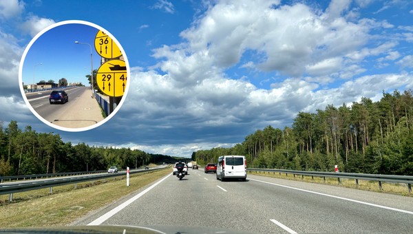 Żółte znaki przy drogach w Polsce. Co oznaczają, i dla kogo są