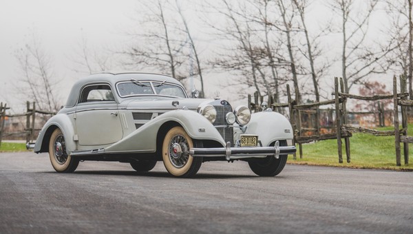Mercedes 540 K Coupe z 1937 roku.