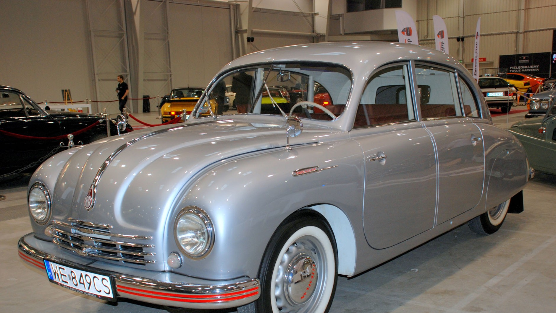 Tatra T600 Tatraplan z 1949 roku, własność warszawskiego kolekcjonera