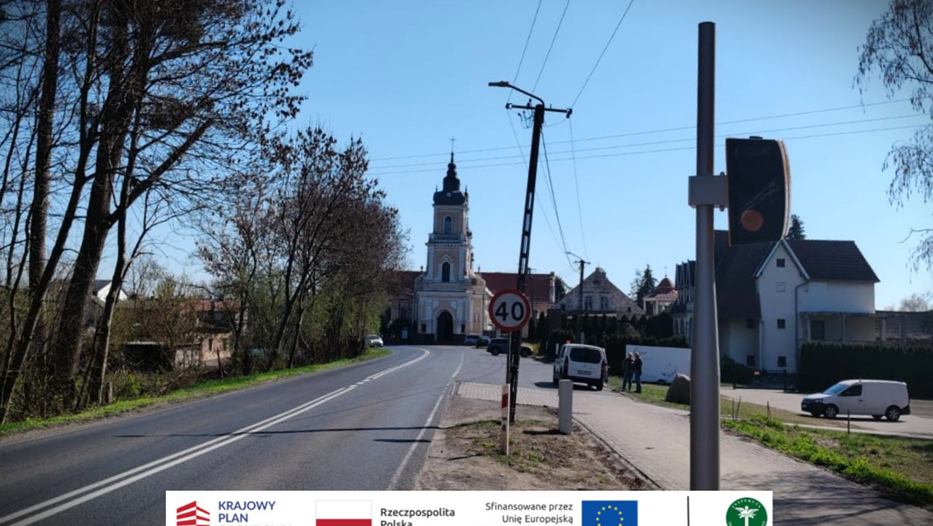Fotoradar w m. Skulsk (woj. wielkopolskie) na DK25