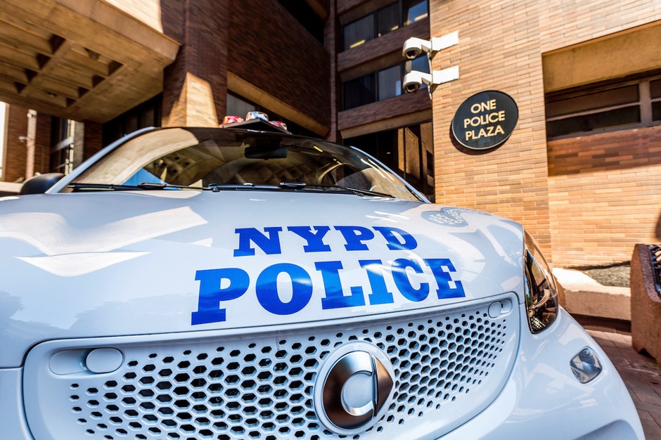 Samrt Fortwo w służbie nowojorskiej policji