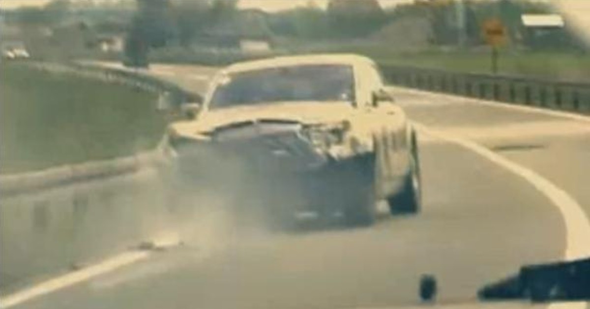 Rolls-Royce - crash test na żywo