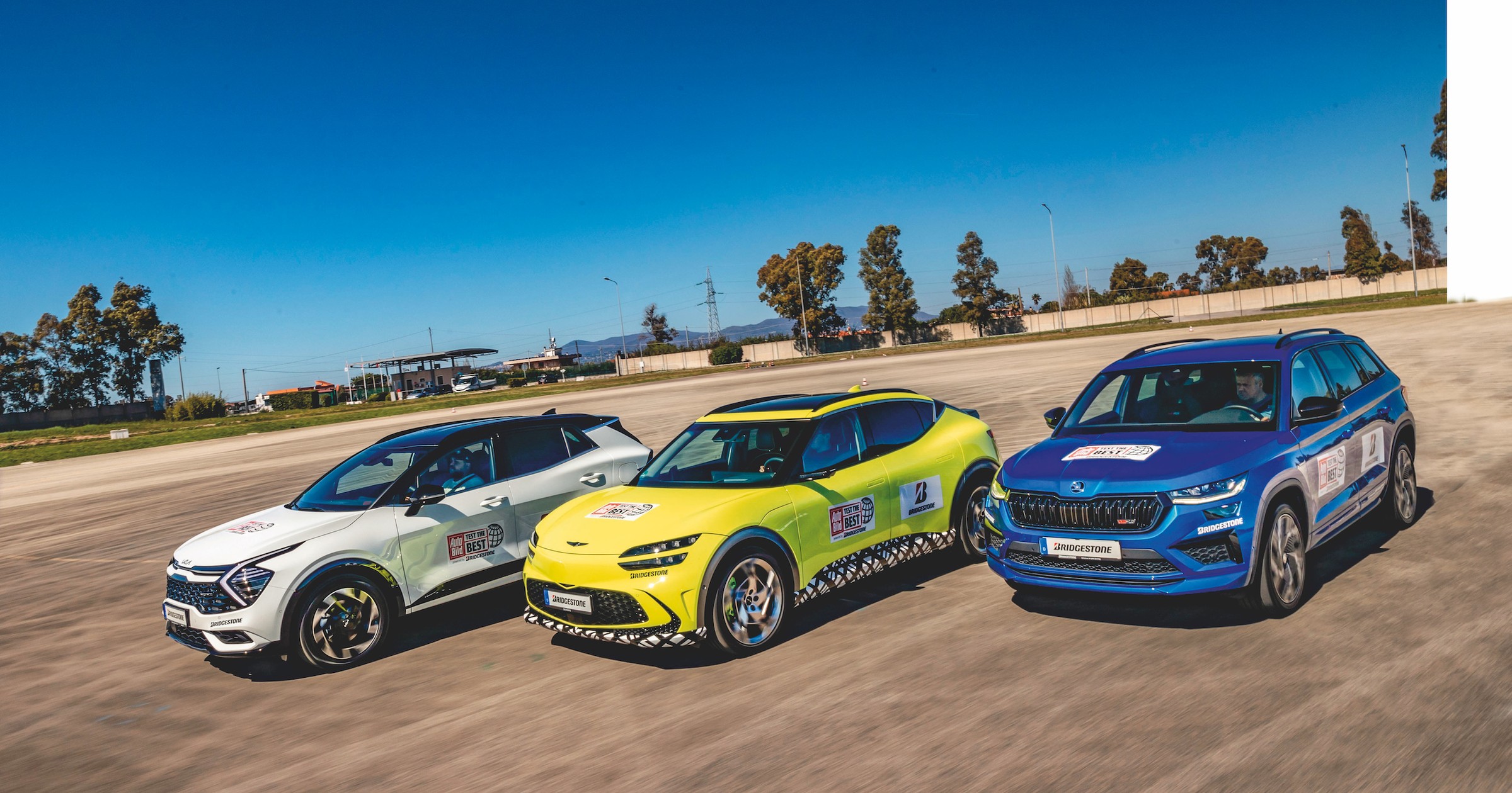 Genesis GV60 kontra Kia Sportage PHEV i Skoda Kodiaq RS