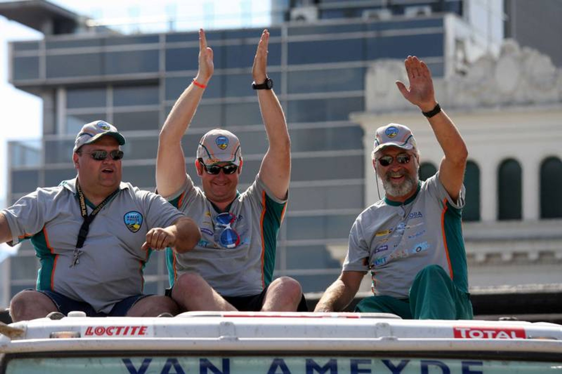 Rajd Dakar 2009: radość na mecie (fotogaleria 3.)