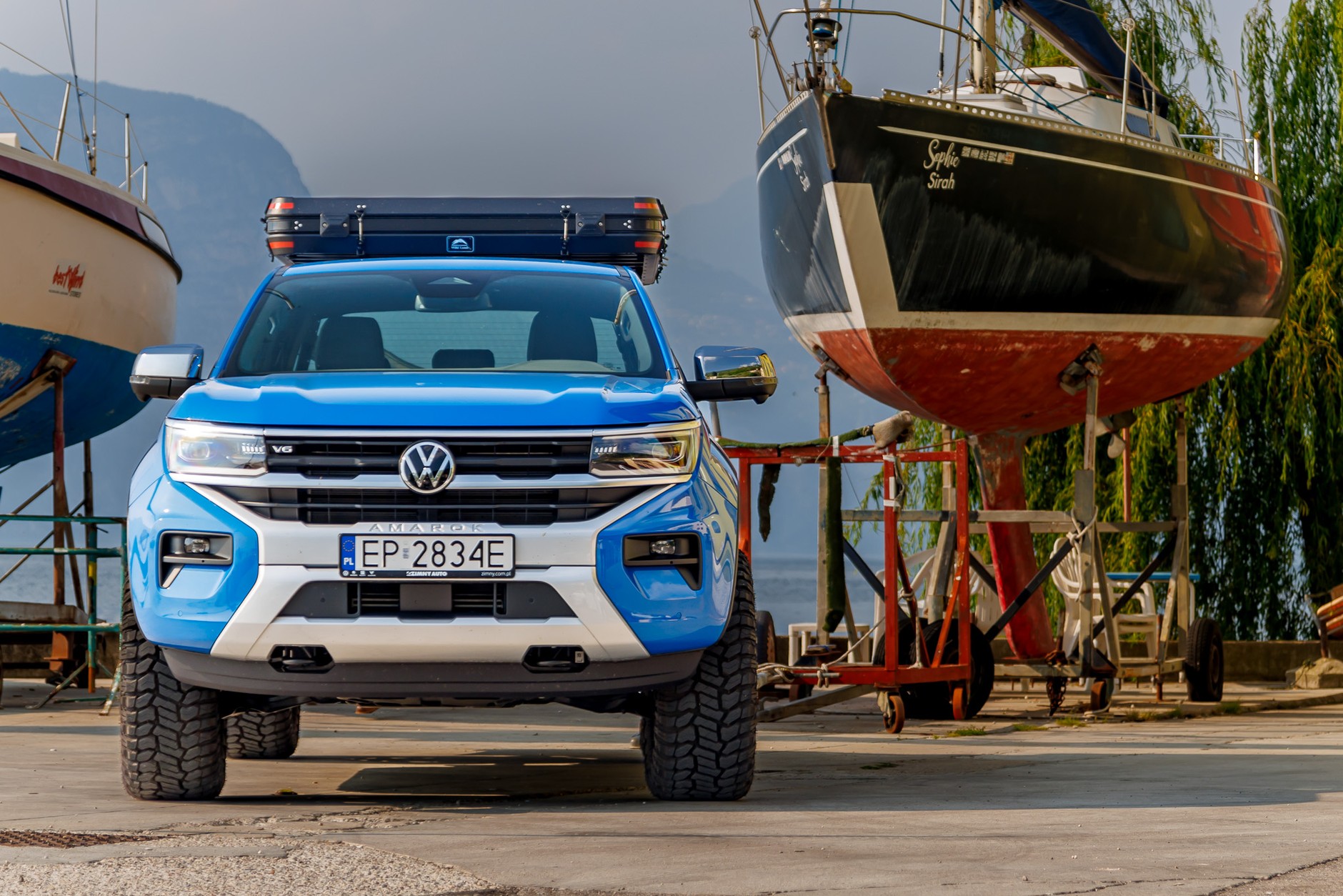 Volkswagen Amarok i Grand California na włoskich wakacjach