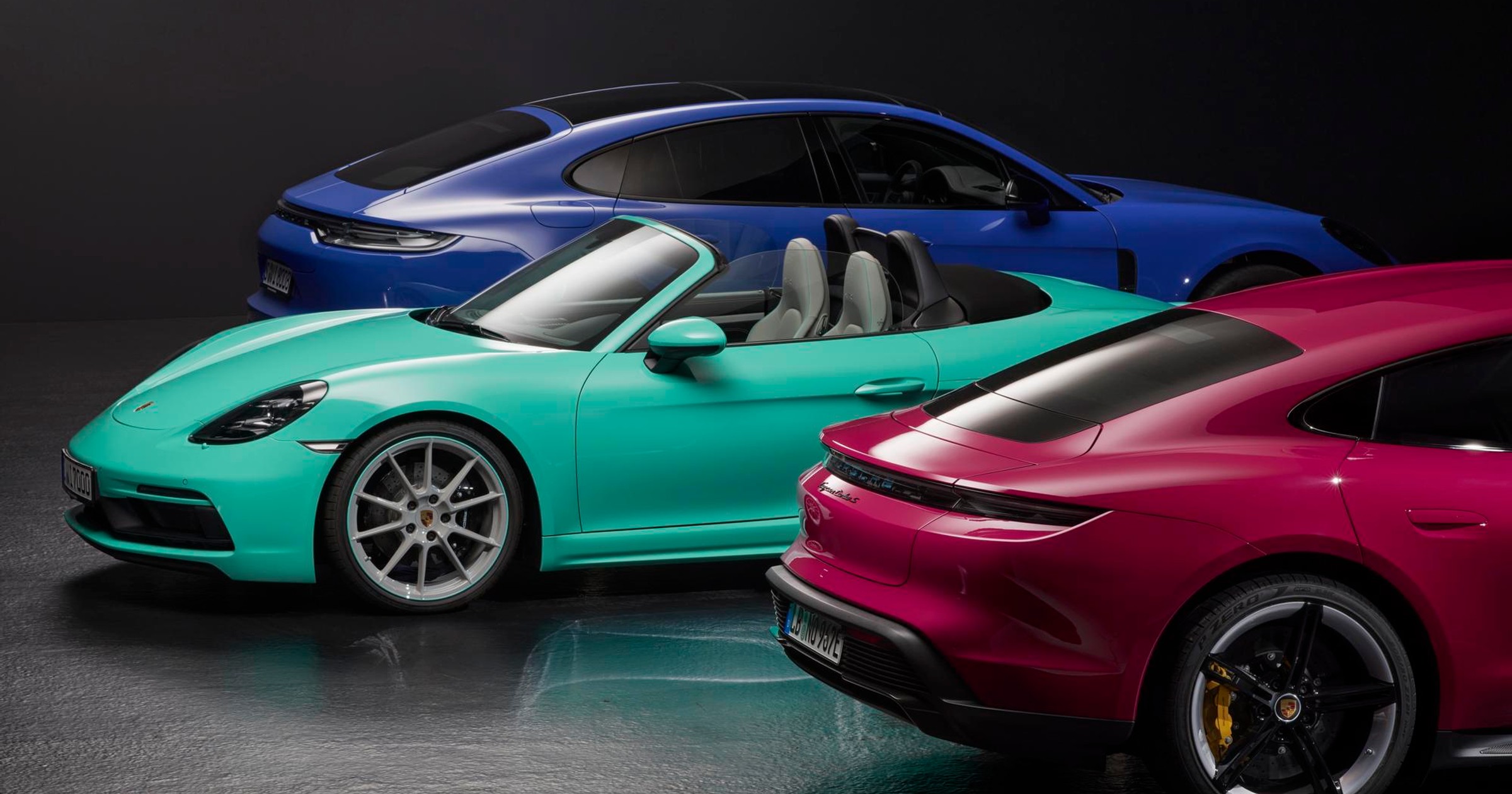 Nowe kolory w palecie Porsche